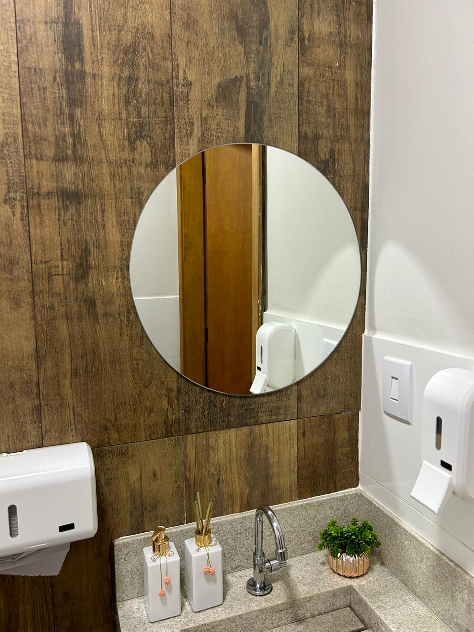 Espelho Orgânico Mônaco Redondo