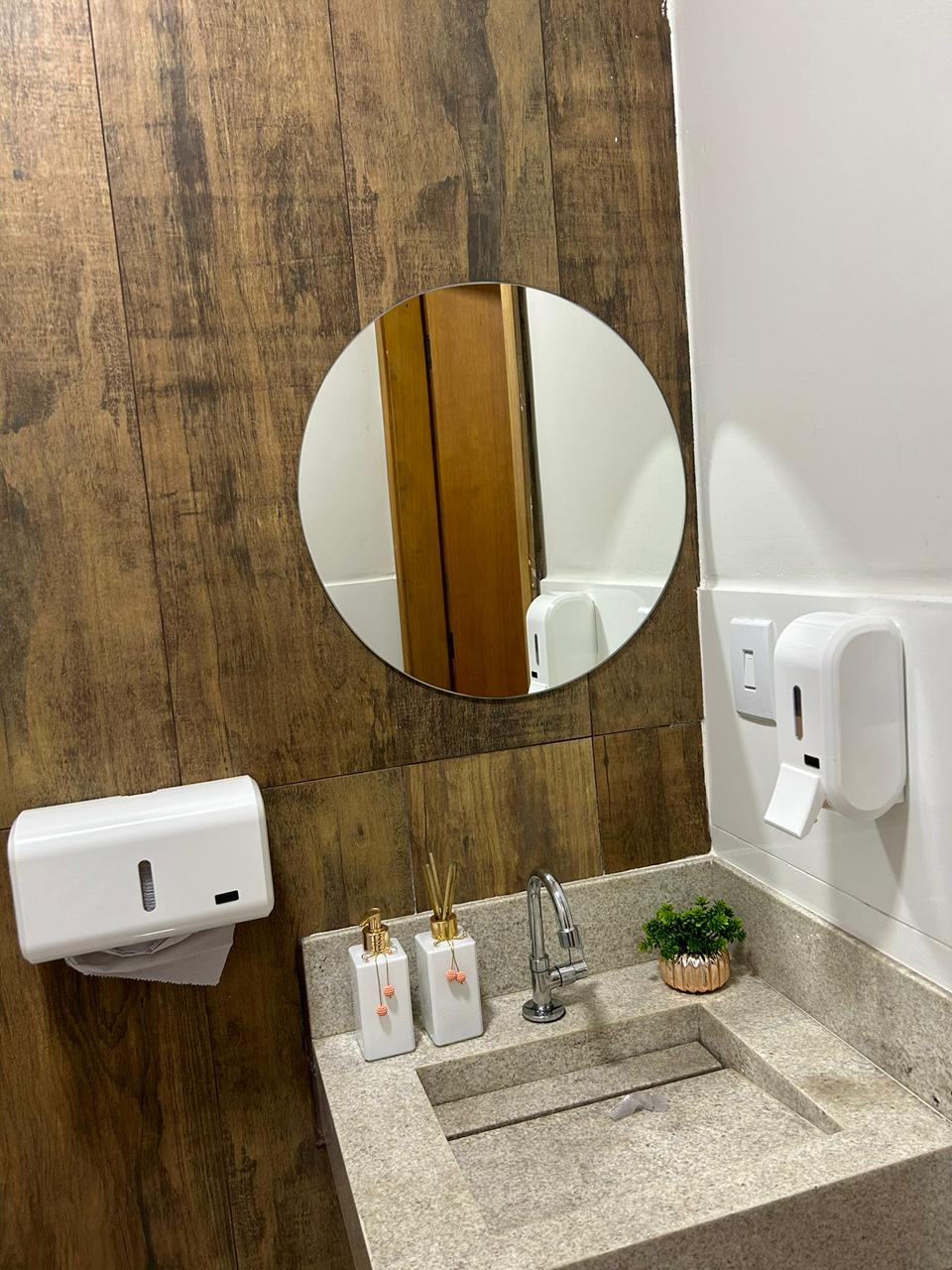 Espelho Orgânico Mônaco Redondo