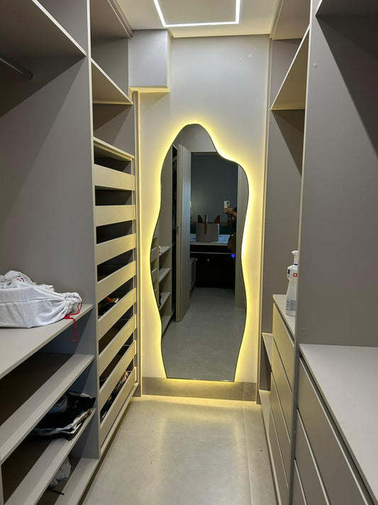 Espelho Orgânico Tóquio Com Led